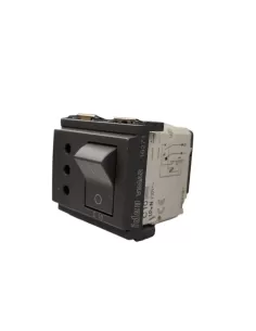 Vimar Idea 16271 Prise 2P T 10A P11 à verrouillage magnétothermique C10 Gris